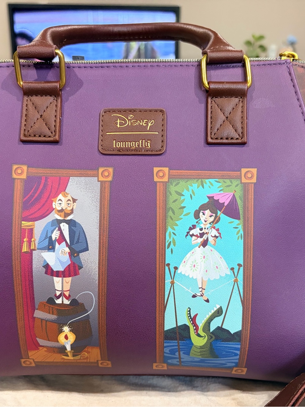 Loungefly  Disney Haunted Mansion Satchel NWT